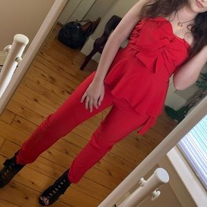 Red Jumpsuit